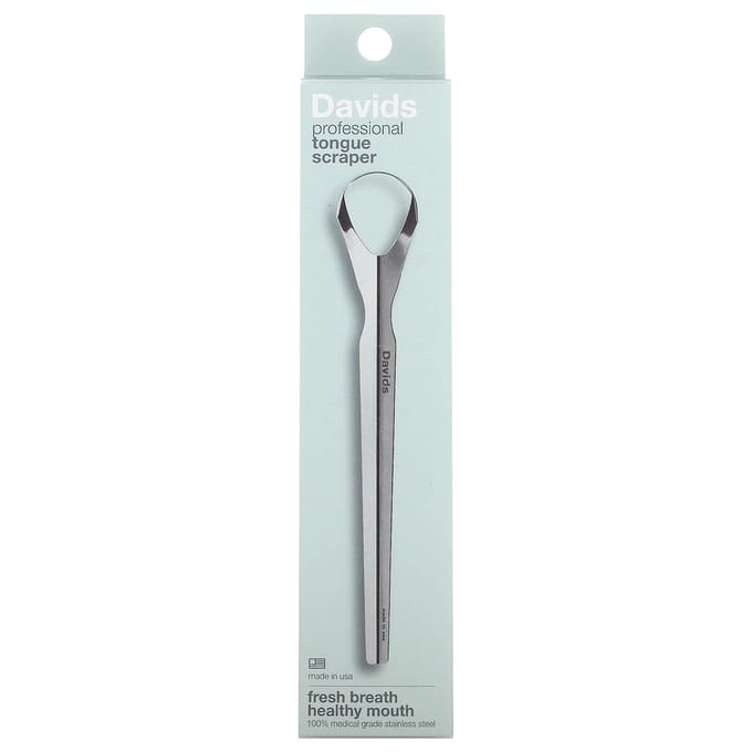 Davids, Professionele Tongschraper, 1 Stuk white