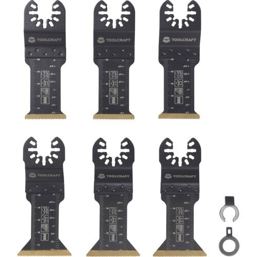 TOOLCRAFT TO-10283862 Multitool toebehorenset Bimetaal 3 set(s)