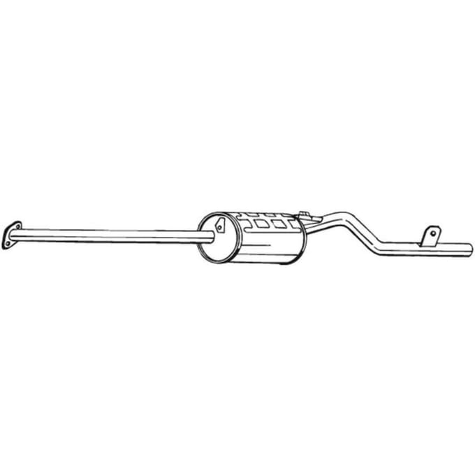 Geluiddemper achter BOSAL 283-057