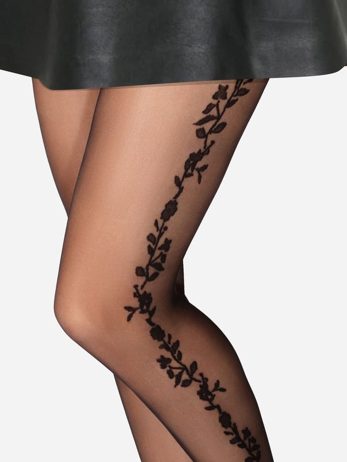Merry Style MS-GB-284 Dames Panty -20 DEN- duurzaam - Polyamide - Zwart - M