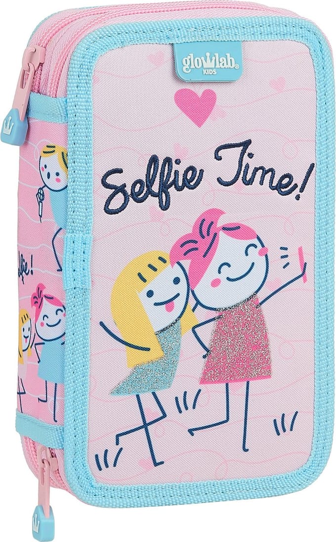 GLOWLAB Gevuld Etui Best Friends - 28 st. - Polyester