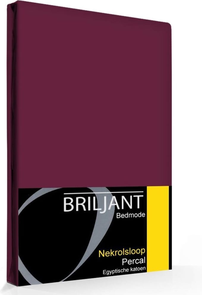 Nekrol Kussensloop Aubergine (1 stuk)-110 x 40 cm