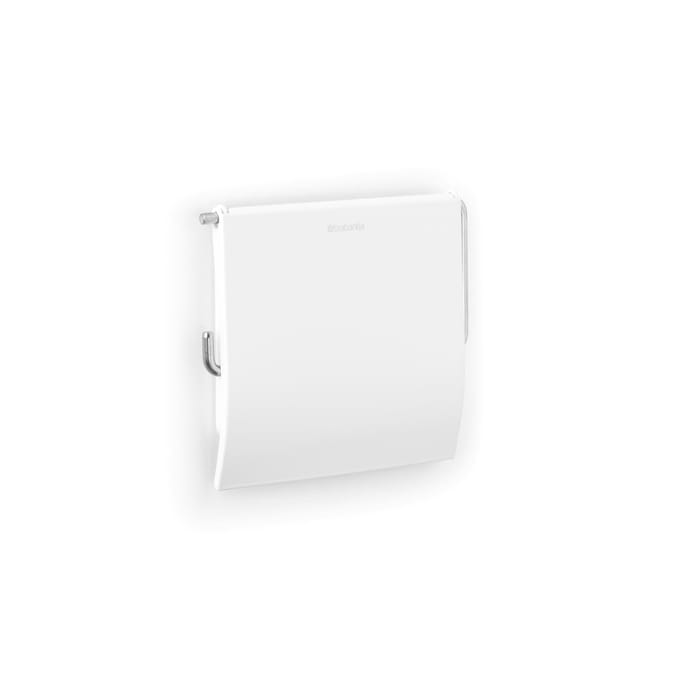 Brabantia ReNew WC Rolhouder - met Klep - Hangend - Zonder boren - White