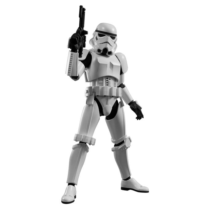 Blokees Model Kits - Star Wars EPV: The Empire Strikes Back CC02 - Stormtrooper