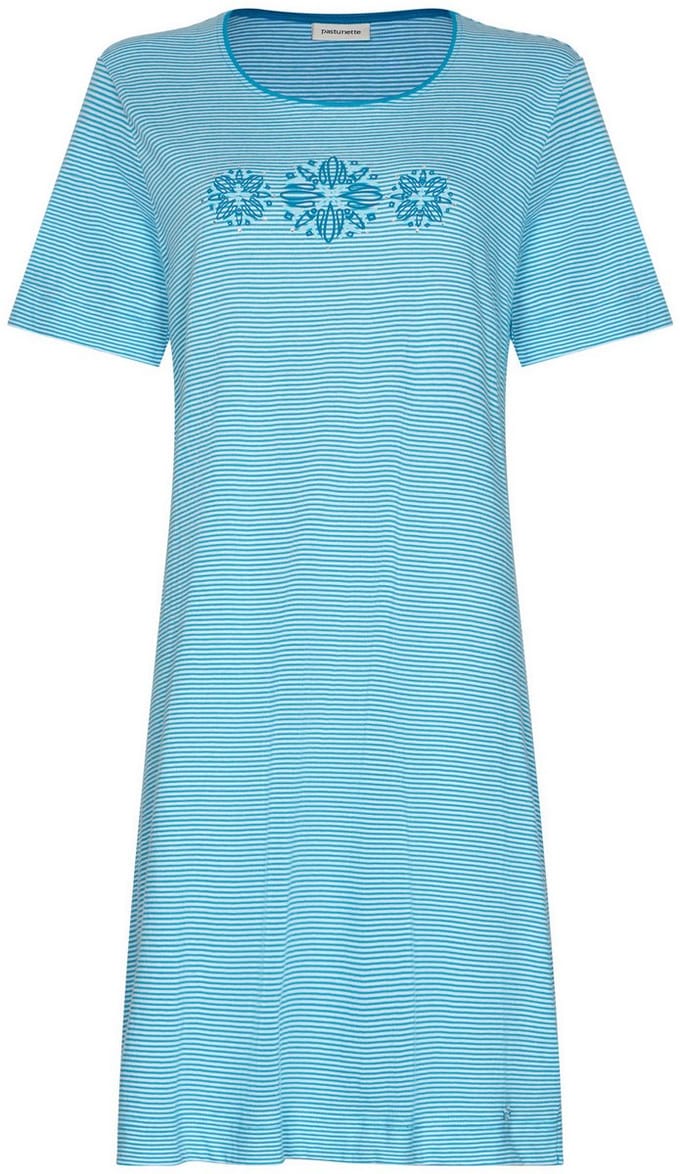 Pastunette - Nachthemd - Ipanema - Katoen - Turquoise - Maat 36