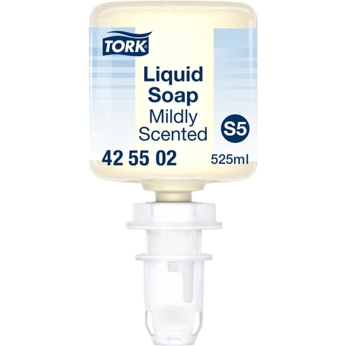 Tork S5 Mini vloeibare handzeep mild 525 ml - Doos 8 stuks - 425502