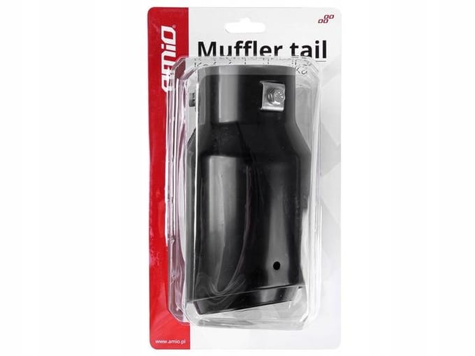 Universeel RVS uitlaat sierstuk - MT 024B - Aansluit diameter tussen de 43mm en 62mm