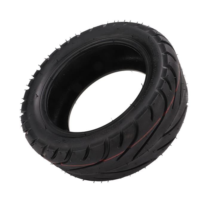 Pneu de Trottinette Électrique Excellente Adhérence Sécurité Professionnel Remplacement Caoutchouc Roue de Trottinette Électrique black