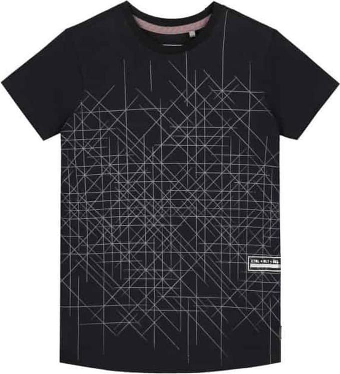 LEVV shirt Garvin zwart voor jongens - maat 86