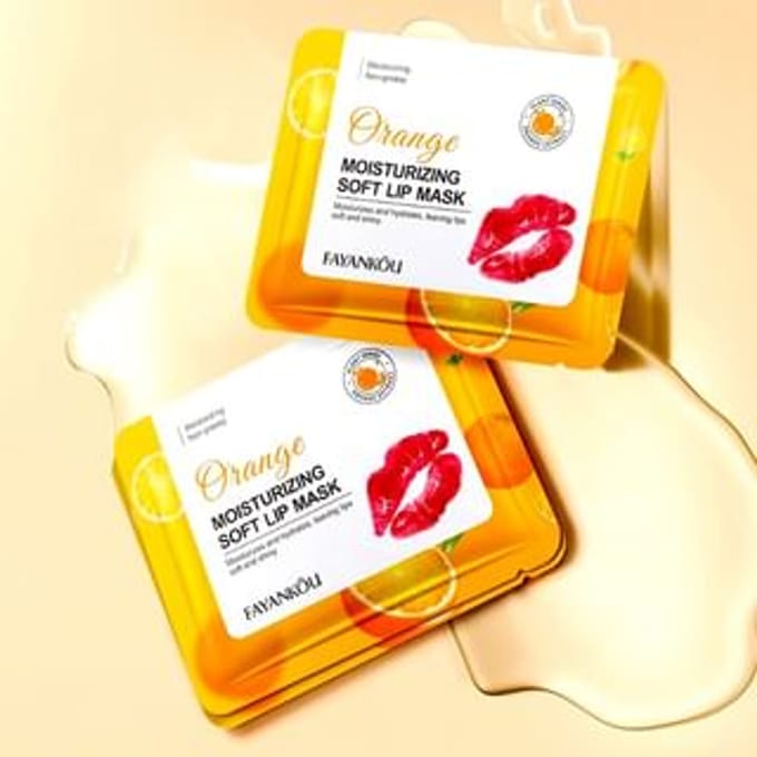 FAYANKOU - Orange Moisturizing Soft Lip Mask #Lip Mask