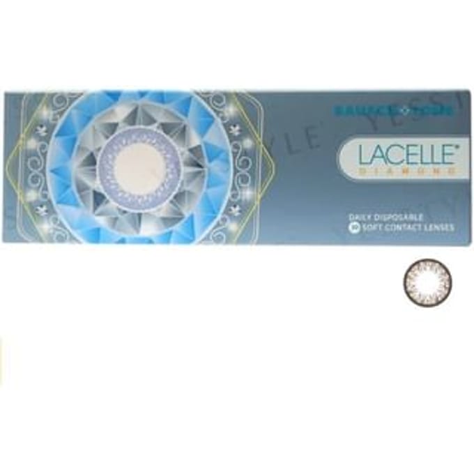 BAUSCH+LOMB - Lacelle 1 Day Diamond Color Lens Gold Champagne 30 pcs P-0.00 (30 pcs)