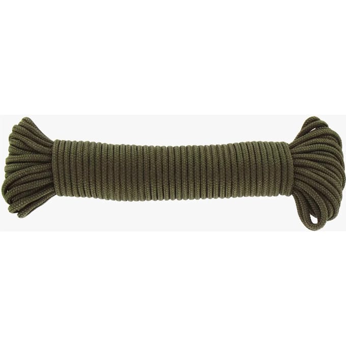 Highlander Para-koord 3 Mm Nylon 15 Meter Groen