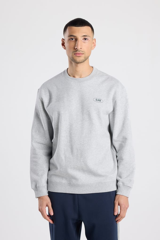 America Today Spencer Crew Light Grey Melange Taglia: M | Maglioni a maglia Outlet | Uomo | Grigio