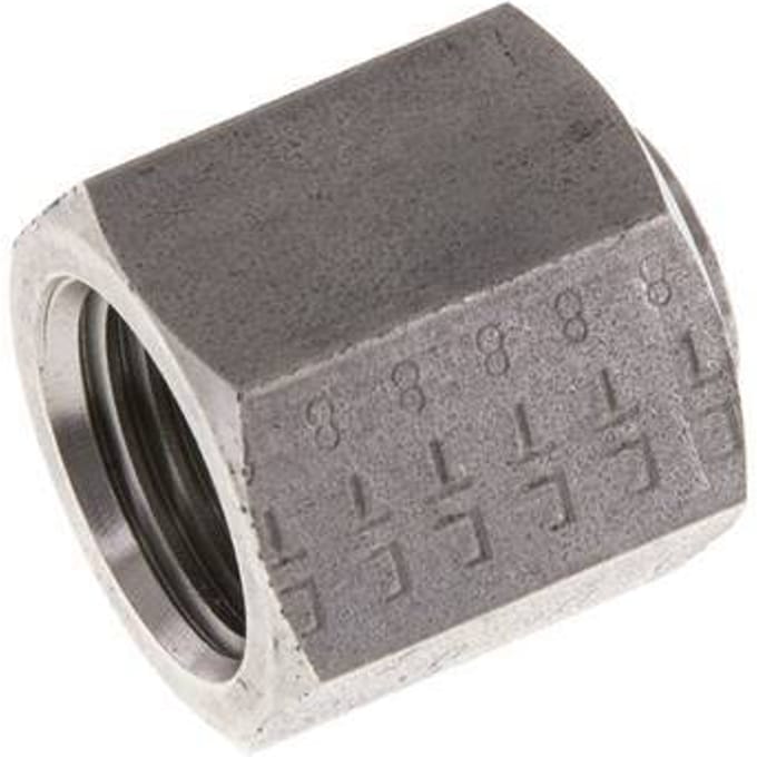JIC Eindkap UNF 9/16''-18 RVS 275 bar (3863.75psi)