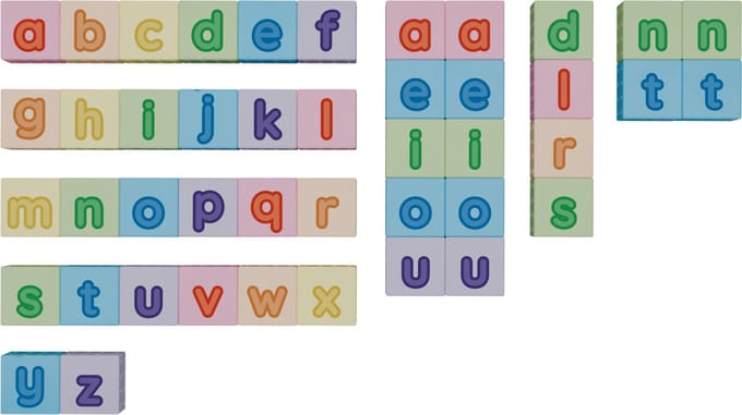 Smartek Eduction - #17 - 44 Letters - Kleine Letters