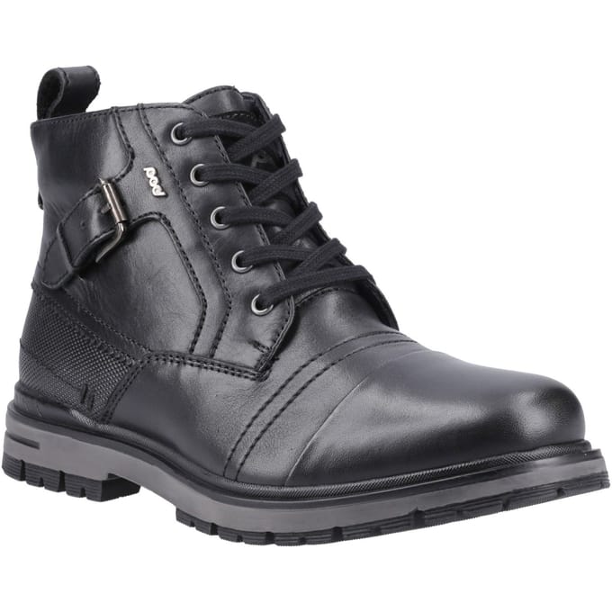 Pod Eros Heren Zwarte Boots - UK 6