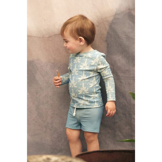 Louise Misha Swimsuit Agik Blue Peacock Mandala Größe: 6M | Bademode Outlet | kids | Blau