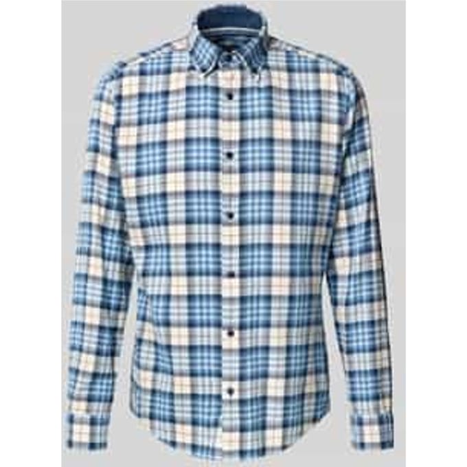 Regular fit vrijetijdsoverhemd met button-downkraag