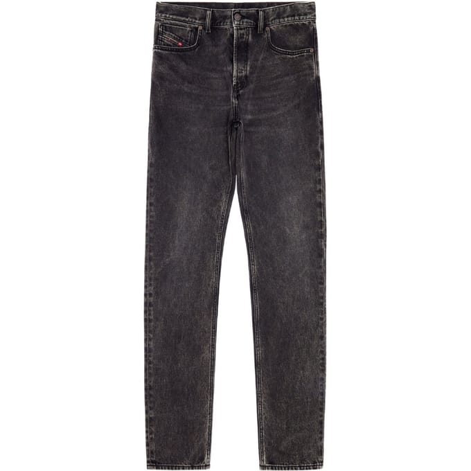 Diesel D-Sark zwart gewassen jeans