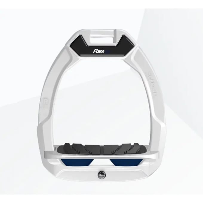 Veiligheidsstijgbeugels Rijdend Incline Grip Wit/Grijs/Marine Flex-On Safe-On
