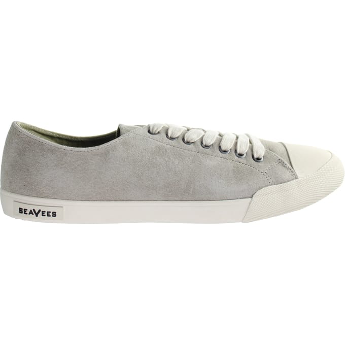 Seavees Army Issue Low Gravel Suede Shoe Grijs Herenschoenen