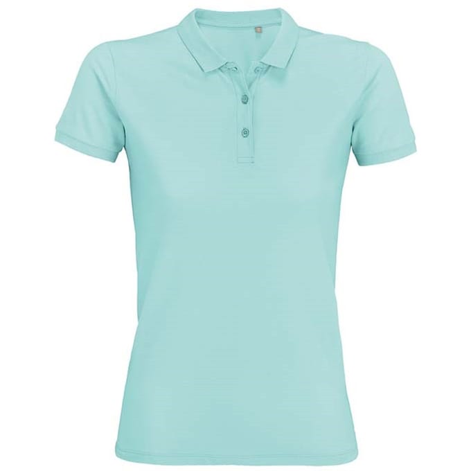 SOLS Dames/dames Planet Organic Polo Shirt (Arctisch blauw)