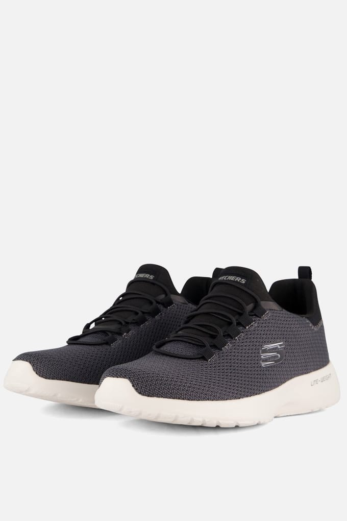 Skechers Dynamight heren sneakers zwart