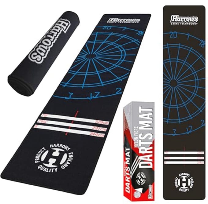 Dartsmat voor Professioneel Darten - Vloerbescherming en Oche - 300 x 65 cm
