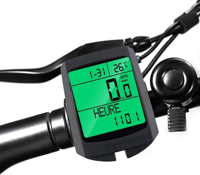 Kilometerteller Fiets - Fietscomputer Draadloos - Kilometerteller Draadloos - Kilometerteller Fiets - Kilometerteller Fiets Draadloos