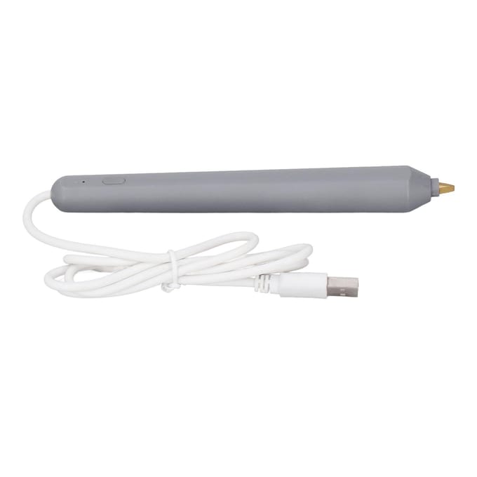 Hot Stamping Pen USB Handheld Lichtgewicht Hot Foil Embossing Stamping Pen voor Foto white