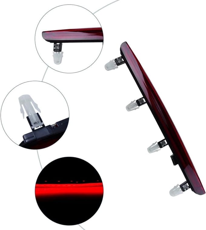 Hoogwaardige Derde Remlicht voor Audi A3 8P Hatchback - Achterlicht, Stoplamp en Taillight Accessoire