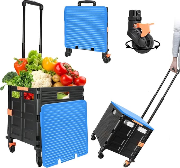 boodschappentrolley - Super compact / boodschappenwagen ,45 kg