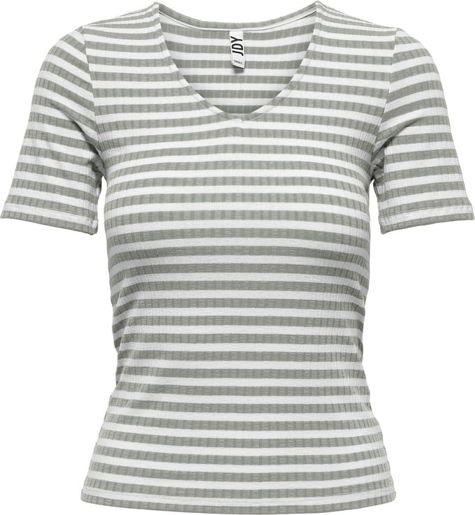 JdY JDYFRANSISKA S/S STRIPE TOP JRS NOOS Dames T-shirt - Maat S