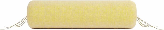 Zohome Lino Kussensloop - Katoen - 25x90cm - Geel