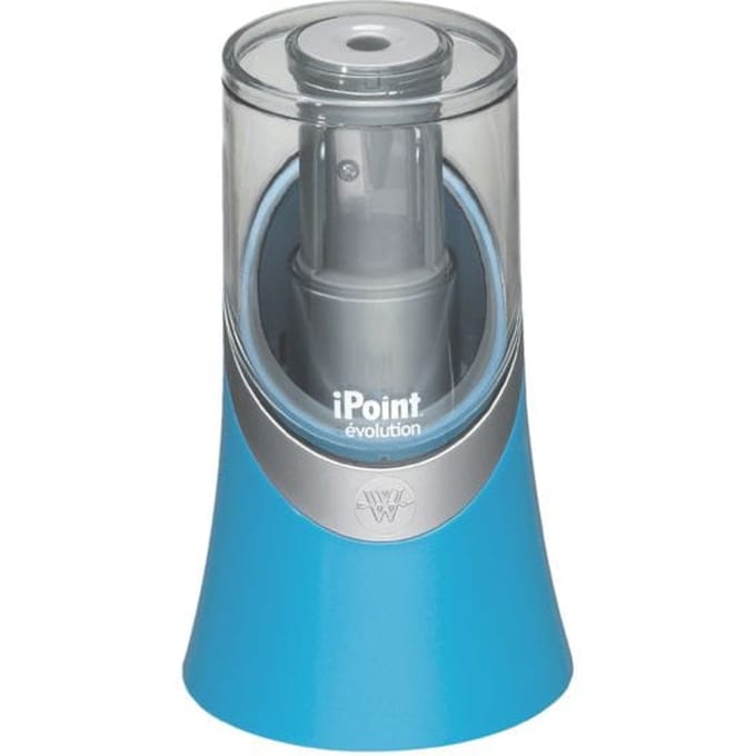 Westcott puntenslijper - iPOINT Evolution - elektrisch - exclusief batterijen - blauw - AC-E55033