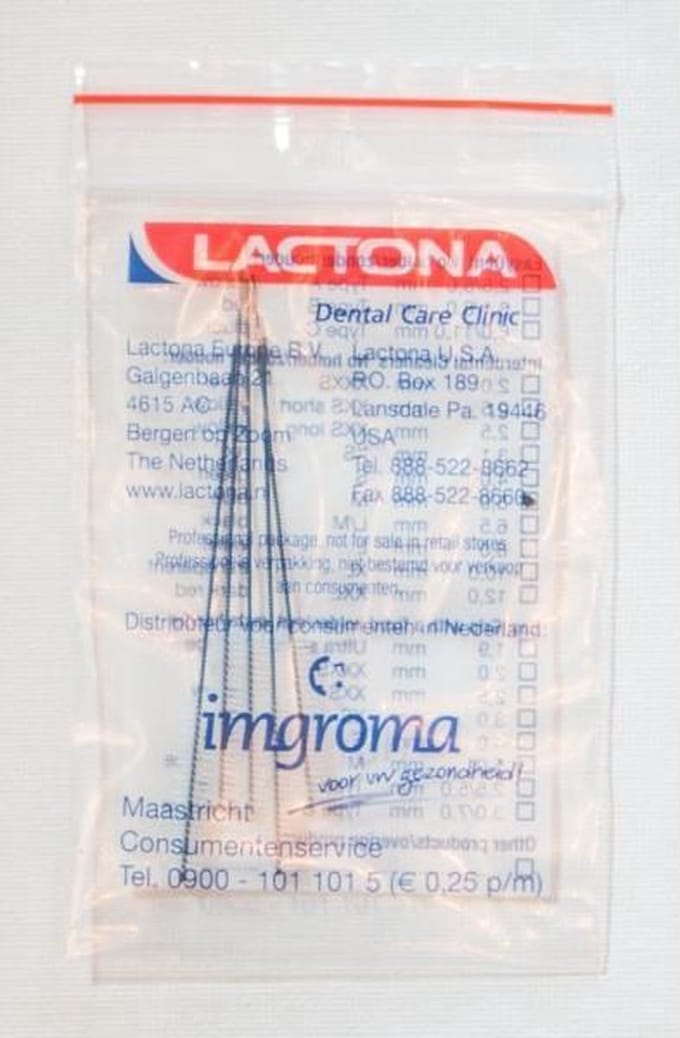 Lactona Interdentaal Ragers Medium 5mm - Blauw - 5 x 5 Stuks - Voordeelpakket