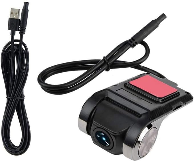HD Dashcam 1080P Compacte Rijrecorder met Breedhoeklens en ADAS