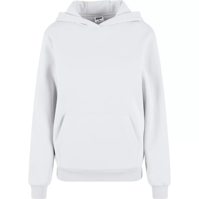 Urban Classics - Fluffy Hoodie/trui - XS - Wit