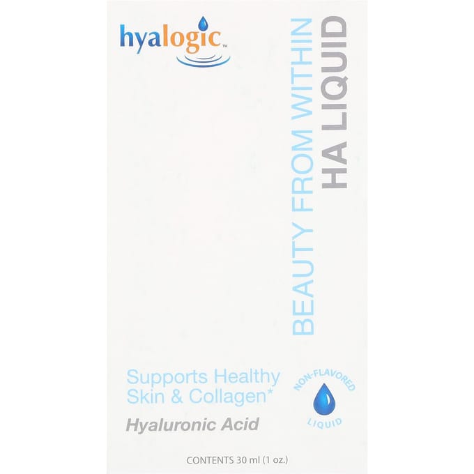 Hyalogic, Beauté de l'intérieur, Liquide HA, Sans saveur, 30 ml (1 oz)