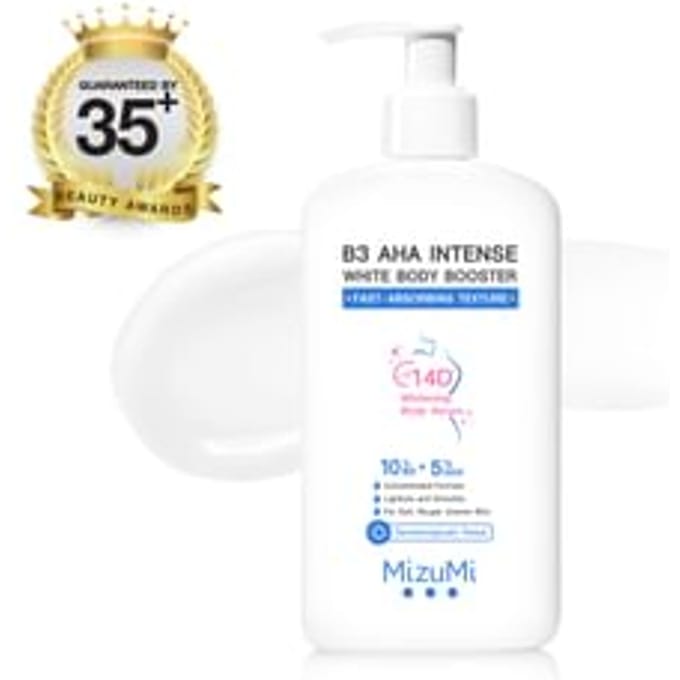 MizuMi B3 AHA White Body Serum Booster 250 ml. 250 ml. white