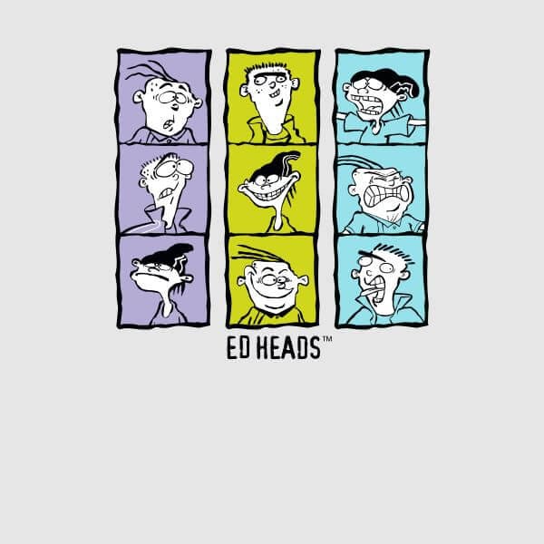 Ed, Edd n Eddy Heads Women's T-Shirt - Grey - L