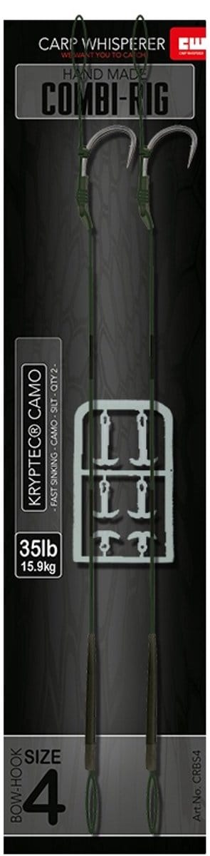 Carp Whisperer - Combi rig - Haak maat: 6 - 2 stuks - Gravel