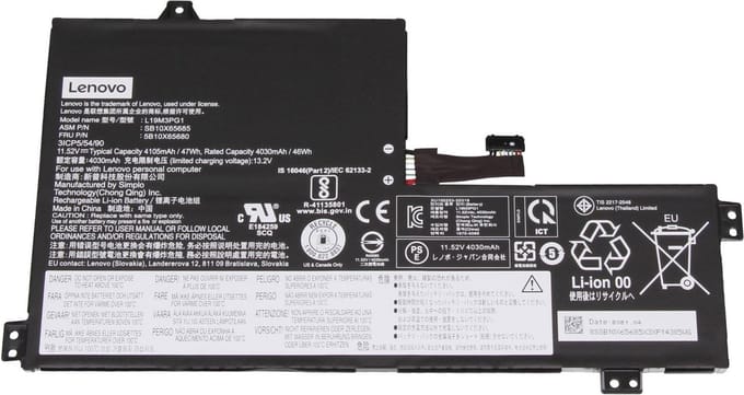Lenovo 5B10X65682 Batterij - 47Wh