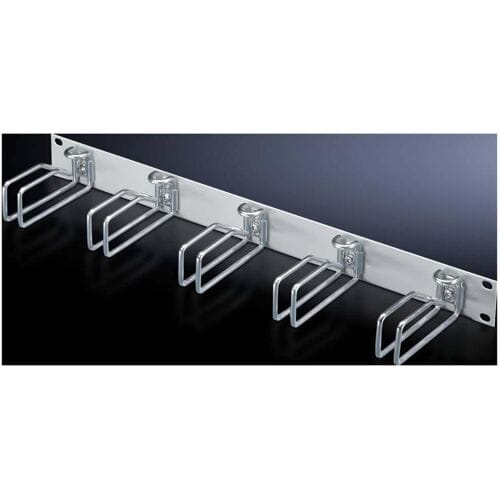 Rittal 7257.035 19 inch Kabelgeleiding voor patchkast 1 HE Grijs