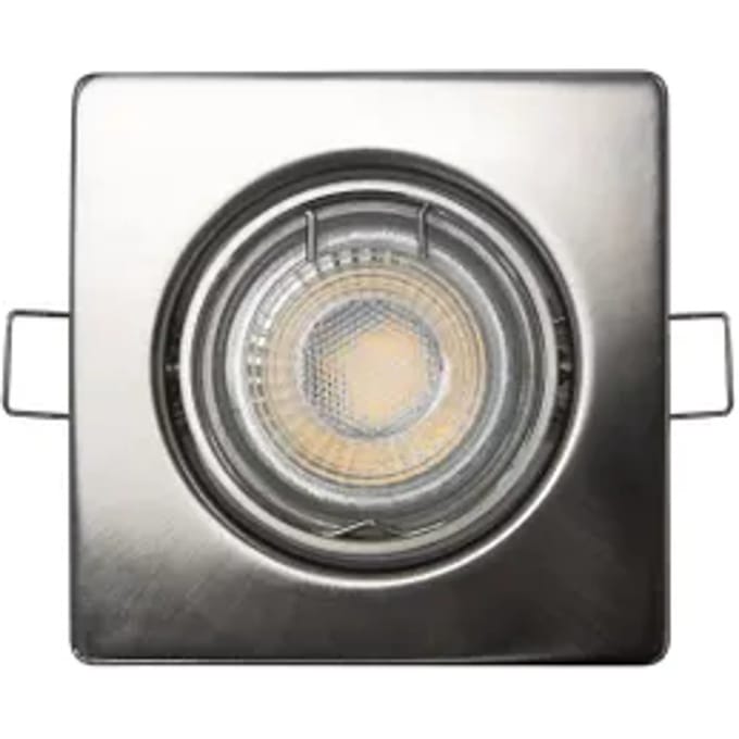 Sencys Inbouwspot Geborsteld Staal Gu10 4,3w