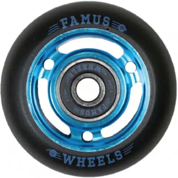 Set van 4 rollerwielen Famus Wheels 88A