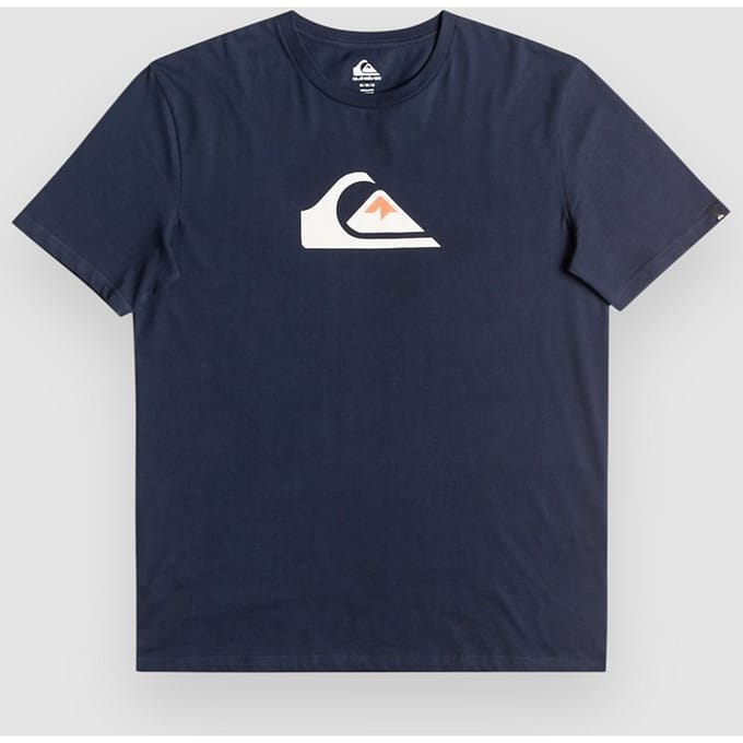 Quiksilver Comp Logo T-Shirt blauw