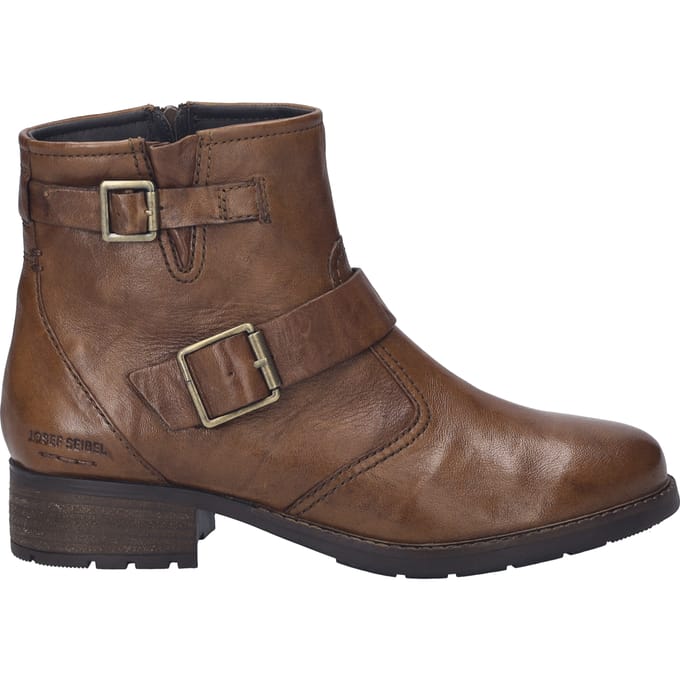 Josef Seibel - KATE 21 - Laarsjes - Kleur: Cognac - Maat: 38