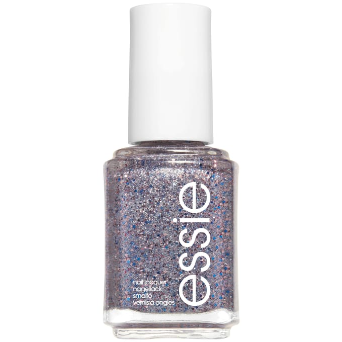 essie - gifts by essie - 511 congrats - grijs - glitter top coat - 13,5 ml