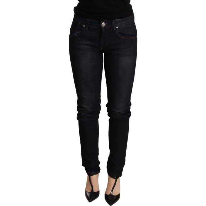 Acht Skinny Jeans Donkerwas